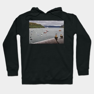 The harbour at Portree -  Isle of Skye, Scotland Hoodie